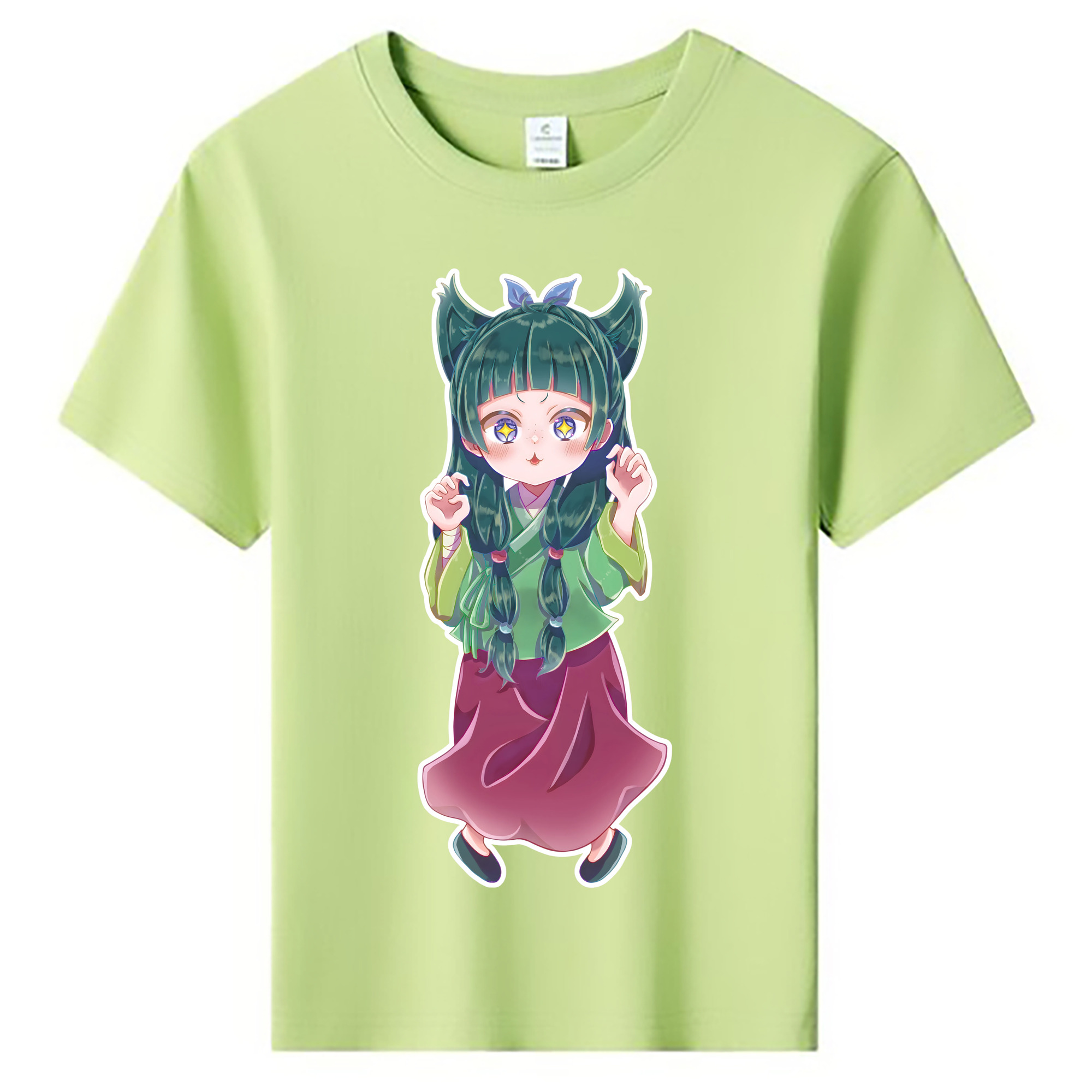 （画像用） 薬屋のひとりごと The Apothecary Diaries 綿100％キッズTシャツ（フロントプリント）